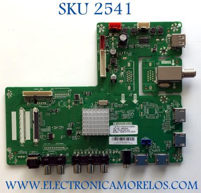 MAIN PARA TV HAIER NUMERO DE PARTE T201511050A / T.MS3458.U801 / 8142123342005 / A15126391-0A00724 / HV550QU2-305 / PANEL CN55GK725  / MODELO 55E5500U